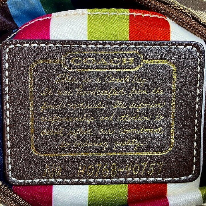 楽天市場】コーチ COACH シグネチャー 40757 ブランド小物 ポーチ 