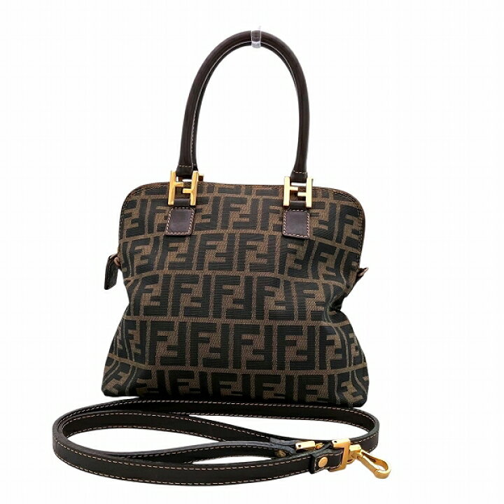 楽天市場】フェンディ FENDI ズッカ柄 2WAY ヴィンテージ バッグ 