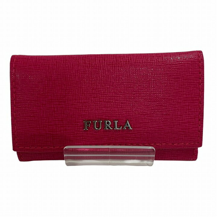 楽天市場】フルラ FURLA ピンク PVC 5連 ブランド小物 キーケース  