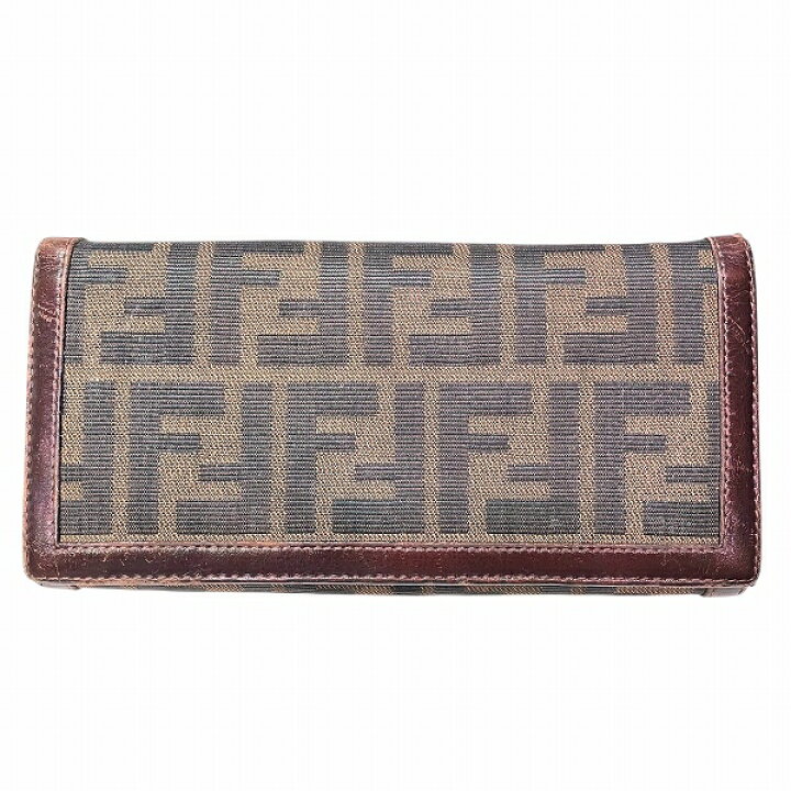 楽天市場】フェンディ FENDI ズッカ柄 2266・30851・099 長財布 2  
