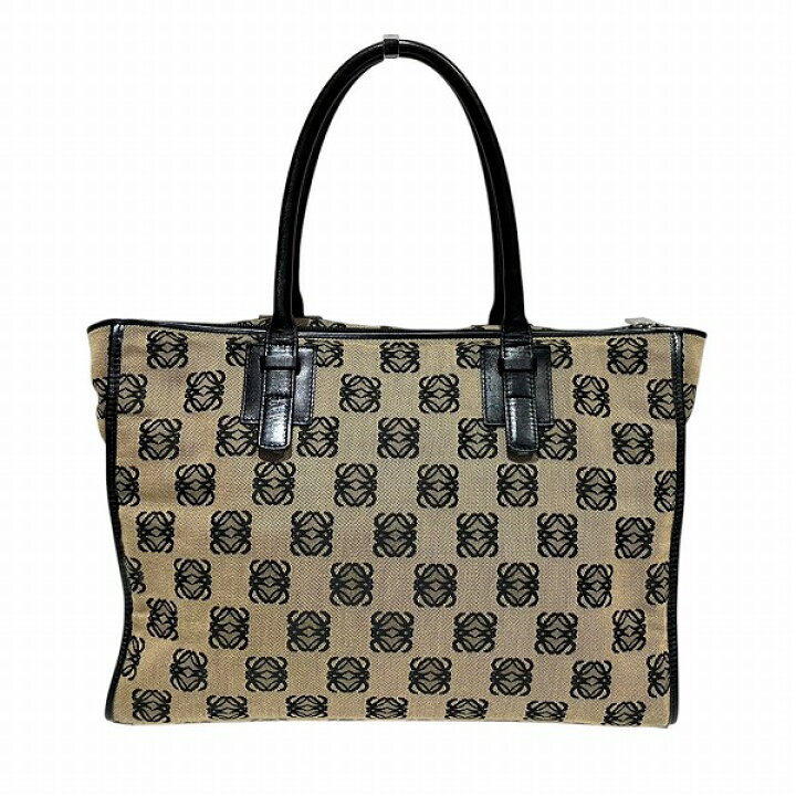 楽天市場】ロエベ LOEWE リピート アナグラム キャンバス×レザー 