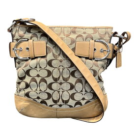 コーチ COACH シグネチャー F03574 バッグ ショルダーバッグ レディース 送料無料 【中古】