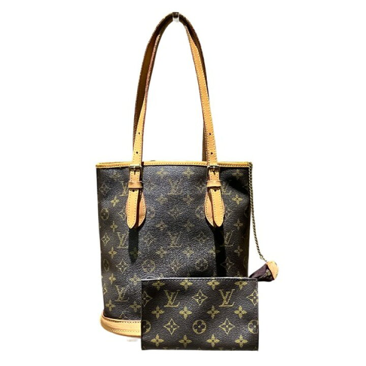 楽天市場】ルイヴィトン Louis Vuitton モノグラム プチバケット 