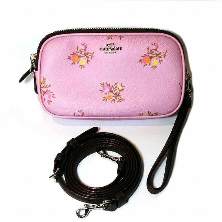 楽天市場 コーチ Coach 226 フローラルプリント ピンク バッグ ショルダーバッグ レディース 送料無料 中古 あす楽 ワンダープライス 楽天市場店