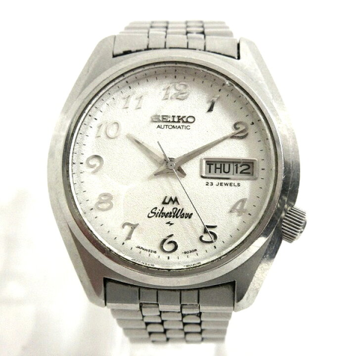 楽天市場】セイコー シルバーウェーブ 5216-8030 自動巻 時計 腕時計 