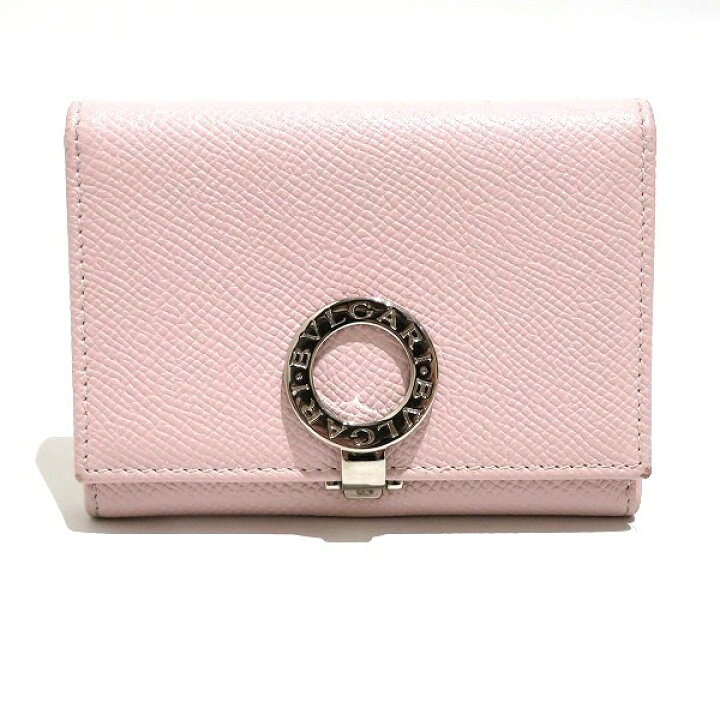 楽天市場】ブルガリ BVLGARI 30421 レザー ピンク ブランド小物 