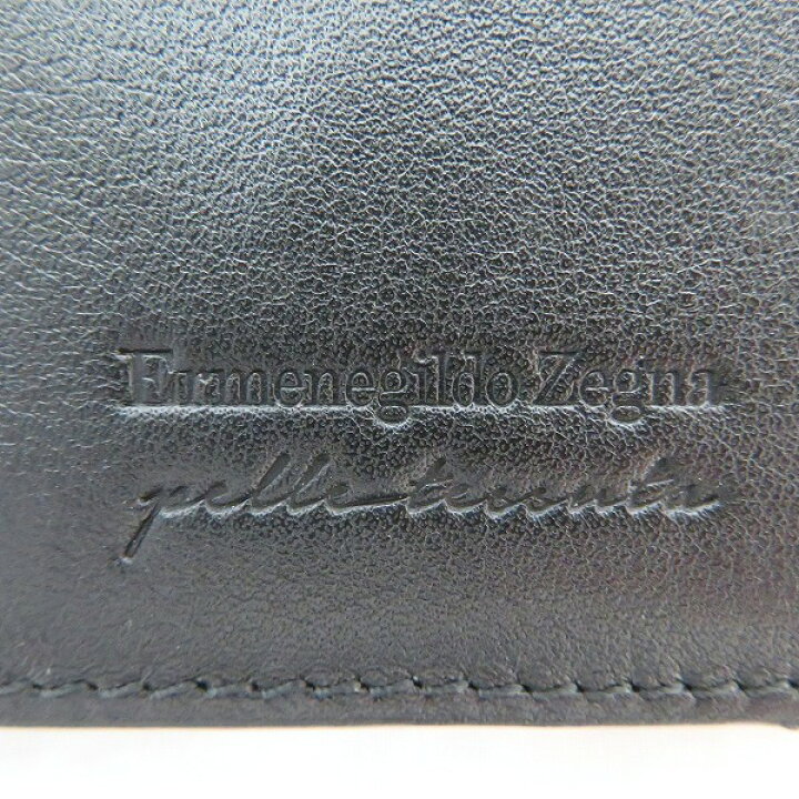 楽天市場】エルメネジルドゼニア ブラック 編み込み 財布 長財布  