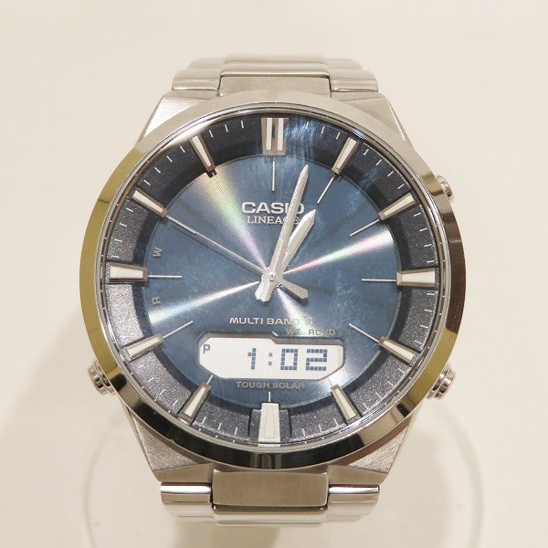 カシオ リニエージ LCW-M5100 電波ソーラー 時計 腕時計 メンズ☆0347-
