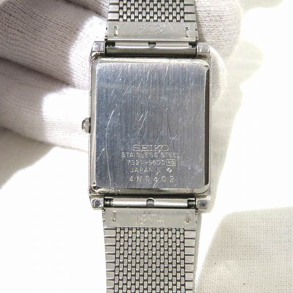 楽天市場】セイコー シャリオ 7321-5600 クォーツ 時計 腕時計 メンズ