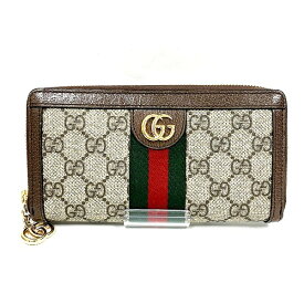 グッチ GUCCI GGスプリーム オフィディア 523154 1147 長財布 レディース 送料無料 【中古】【あす楽】