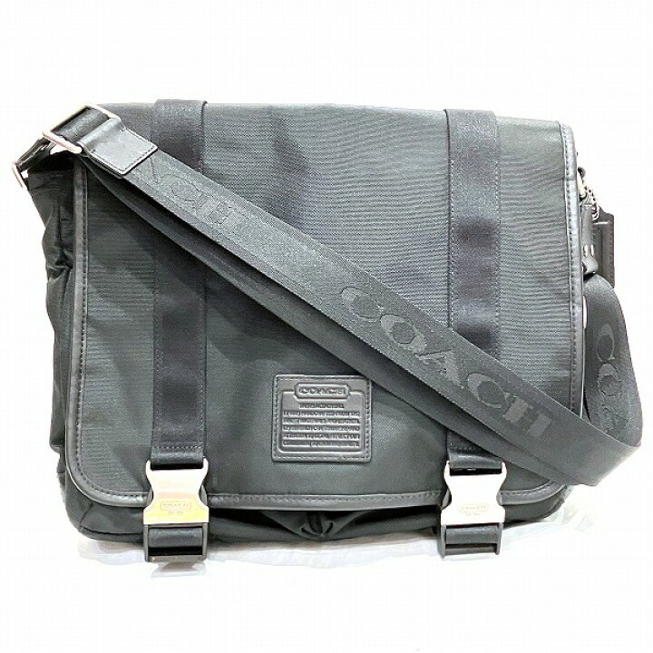 楽天市場】コーチ COACH F70422 ブラック ナイロン バッグ ショルダー 