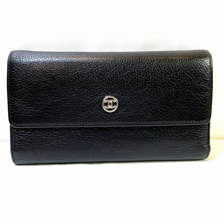 楽天市場】シャネル CHANEL ココボタン A33922 財布 3つ折り長財布 