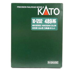 KATO カトー/489系 白山色 5両基本セット/10-1202/Nゲージ類/ABランク/67【中古】
