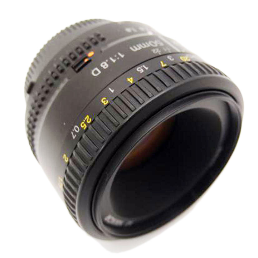 Nikon ニコン/単焦点レンズ/AF NIKKOR 50mm F1.8 D/258696/交換レンズ/ABランク/69【中古】