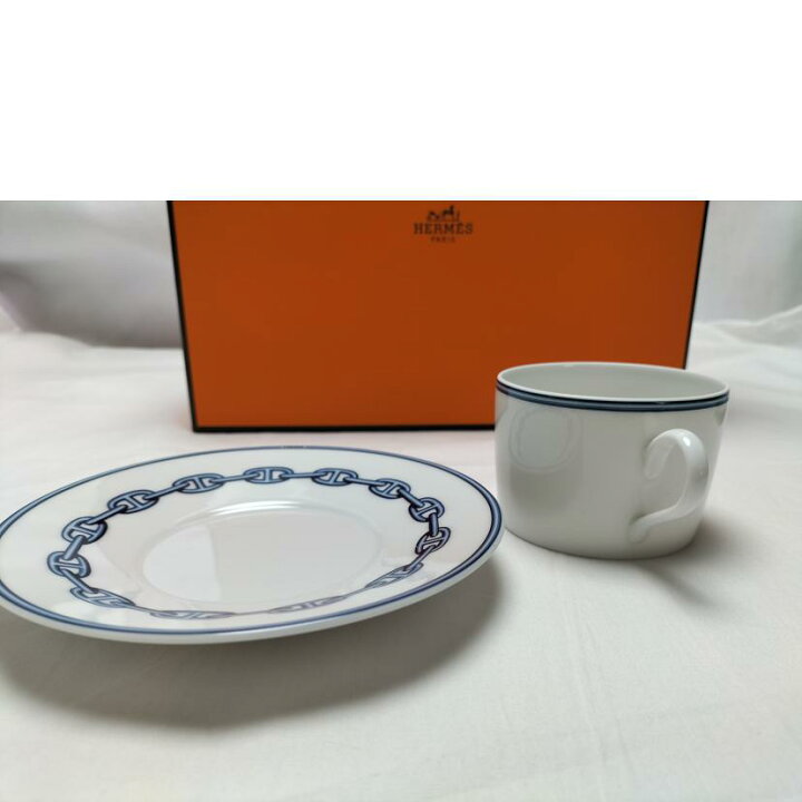 楽天市場】HERMES エルメス/シェーヌダンクル カップ&ソーサー ペア 