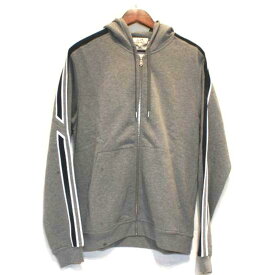 HERMES エルメス/SWEAT ZIPPE CAPUCHE ジップアップパーカグレー/S/メンズインナー/SAランク/92【中古】