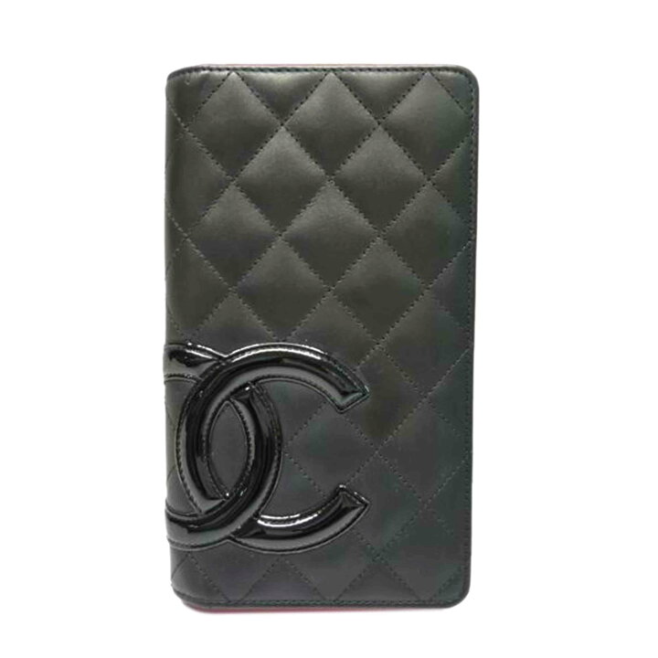 楽天市場】CHANEL シャネル/カンボンライン二つ折り長財布/187*****/A  