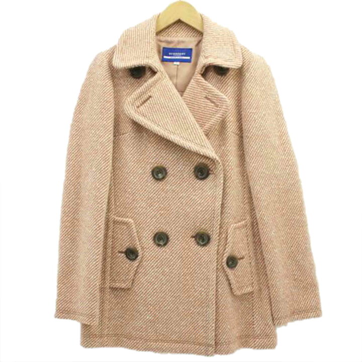 楽天市場】BURBERRY LONDON BLUE LABEL バーバリー/Pコート・PK/FCF46  
