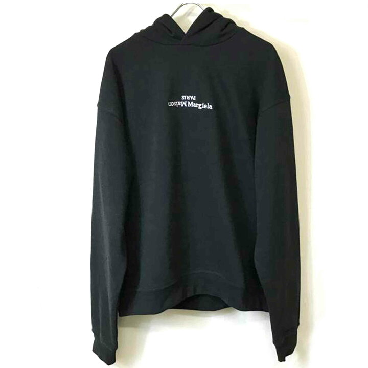 楽天市場】Maison Margiela メゾンマルジェラ/反転ロゴ刺繍パーカー 