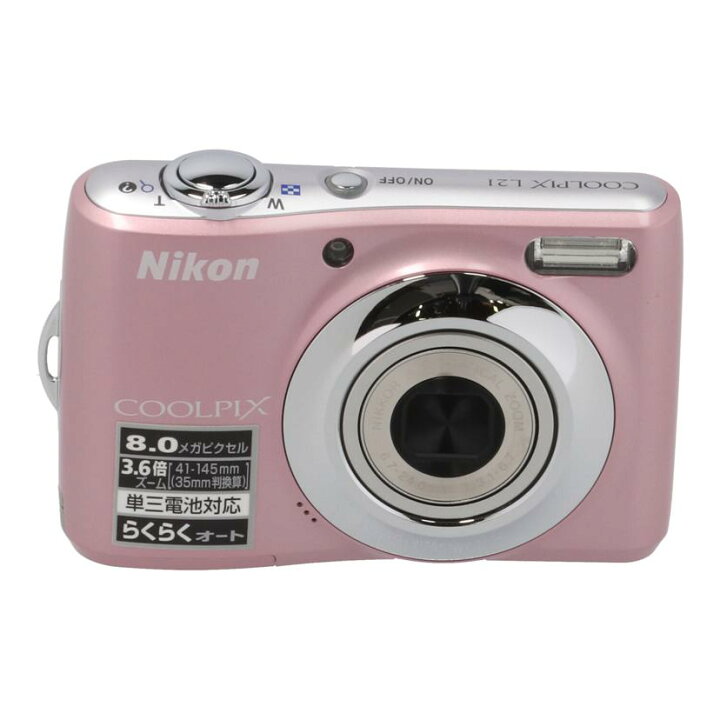 楽天市場】Nikon ニコン/デジタルカメラ/COOLPIX L21/26004639 