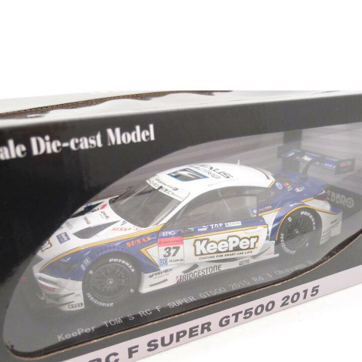 楽天市場】EBBRO エブロ/1/18 KeePer TOM`S RC F SUPER GT500 2015 Rd  