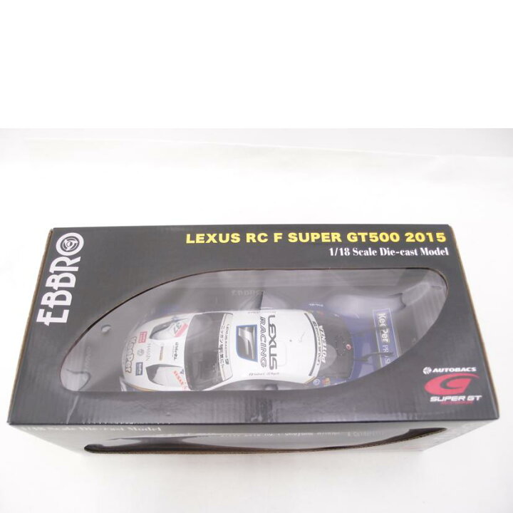 楽天市場】EBBRO エブロ/1/18 KeePer TOM`S RC F SUPER GT500 2015 Rd  