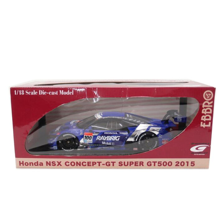 楽天市場】EBBRO エブロ/1/18 RAYBRIG NSX CONCEPT-GT SUPER GT500 