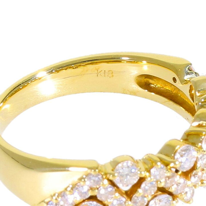 楽天市場】K18ダイヤリング0.70ct/#11.5/リング/Aランク/88【中古  
