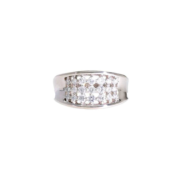 Pt900ダイヤリング0.50ct#11/ABランク/04【中古】 