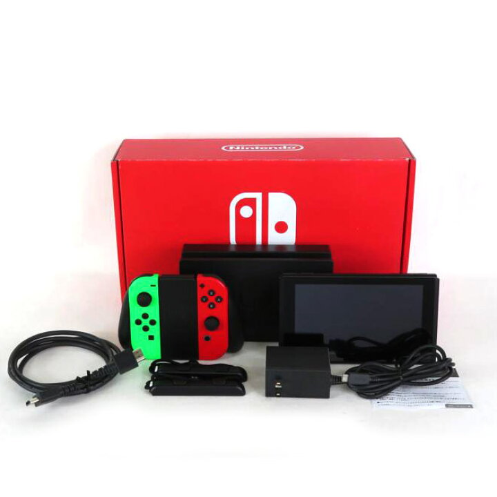 楽天市場】Nintendo 任天堂/Switch ネオングリーン×レッド マイ  