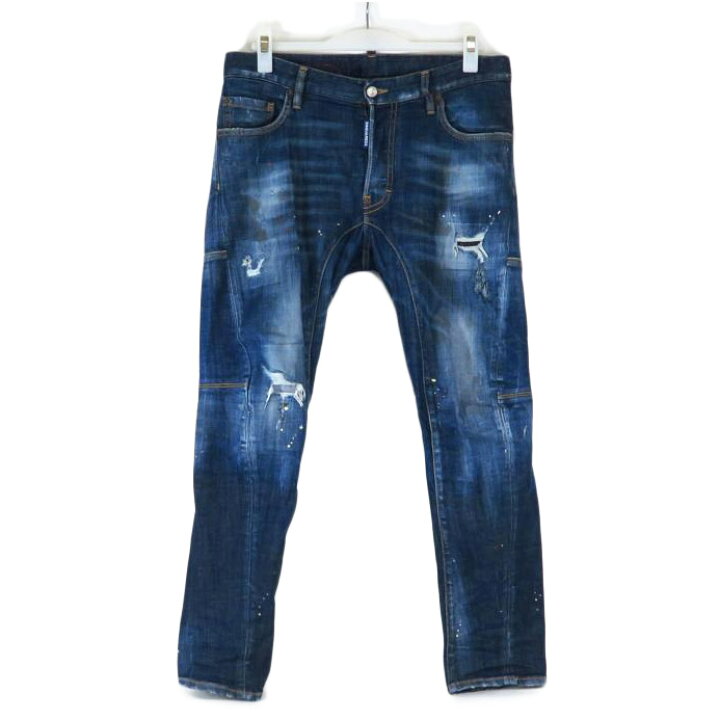 楽天市場】DSQUARED2 ディースクエアード/TIDY BIKER JEAN  