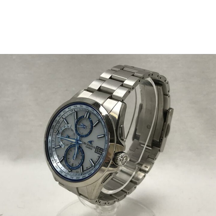 楽天市場】CASIO カシオ/OCEANUS クラシックライン チタン アイス  