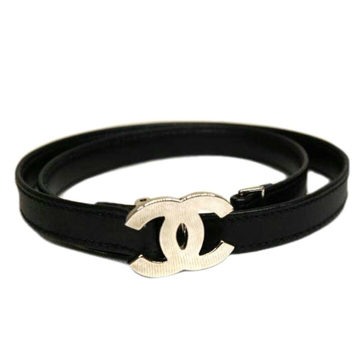 楽天市場】CHANEL シャネル/レザーベルトココマーク/ブランド  