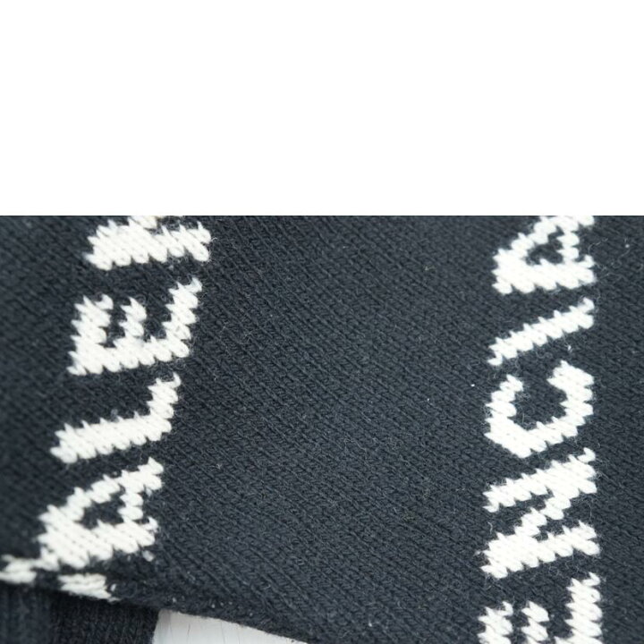 楽天市場】BALENCIAGA バレンシアガ/総柄ロゴクルーネッックセーター  