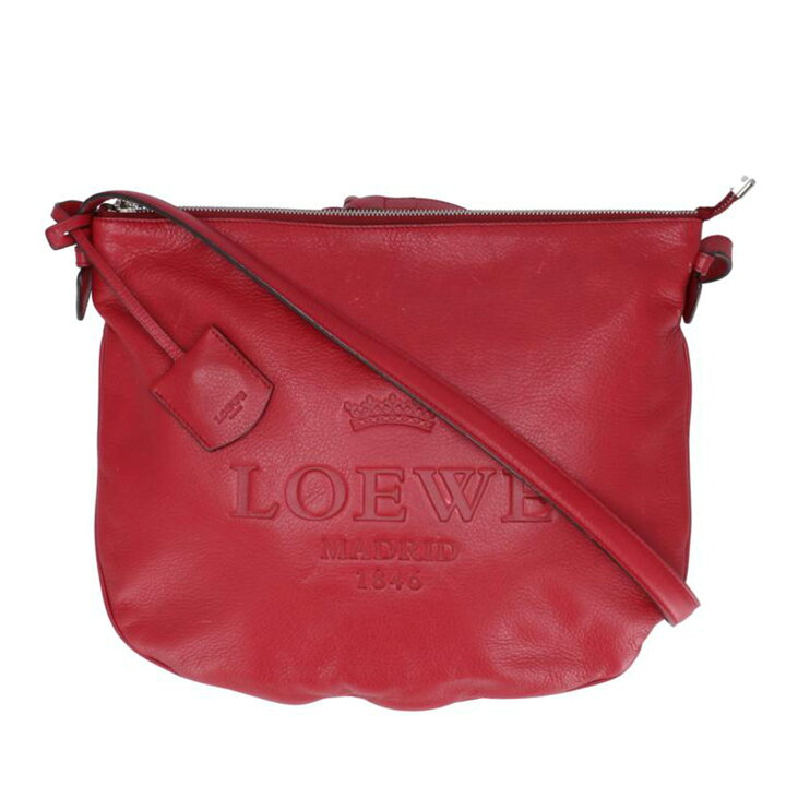 楽天市場】LOEWE ロエベ ワンショルダー レッド レディース/ブランド  