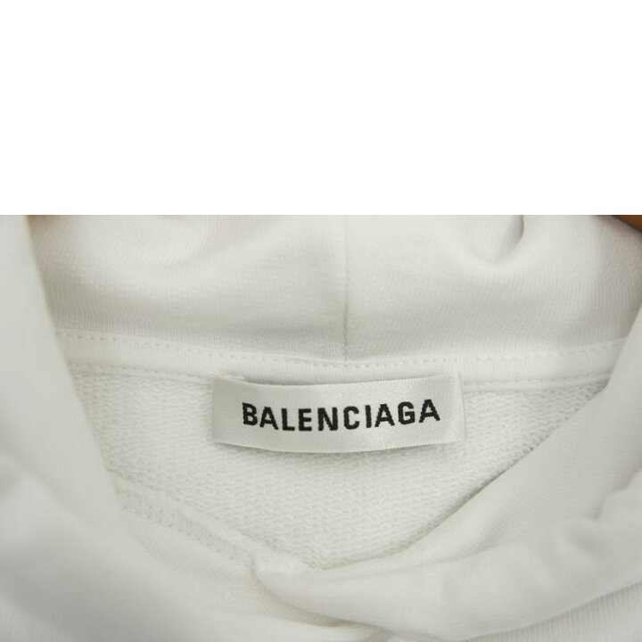 楽天市場】BALENCIAGA バレンシアガ/フードロゴパーカー /WP8 528351 