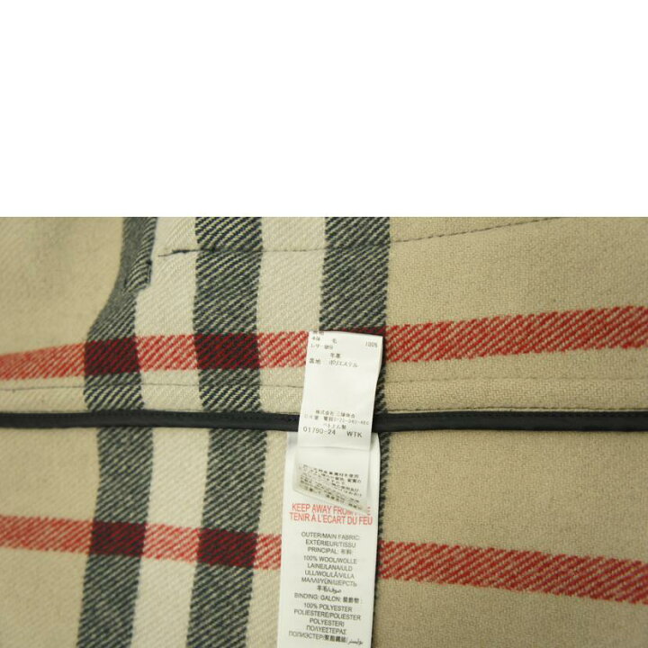 楽天市場】BURBERRY バーバリー/ダッフルコート/164/14Y/レディース  