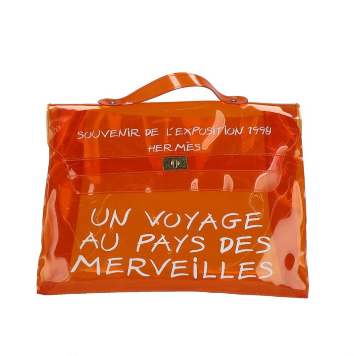楽天市場】HERMES エルメス/記念品/ビニールケリー オレンジ｢不思議の 