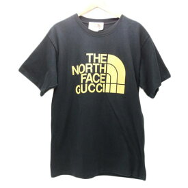 THE NORTH FACE ×GUCCI ザノースフェイス×グッチ/Tシャツ/S/メンズインナー/ABランク/69【中古】