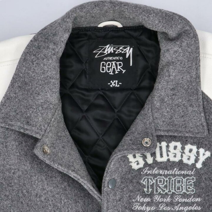 楽天市場】STUSSY ステューシー/USA製 OLD STUSSY スタジャン/メンズ 