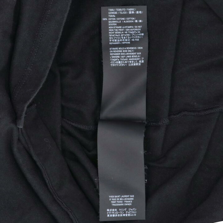 楽天市場】SAINT LAURENT サンローラン/Tシャツ/TG31 57121/YBJJ21095  