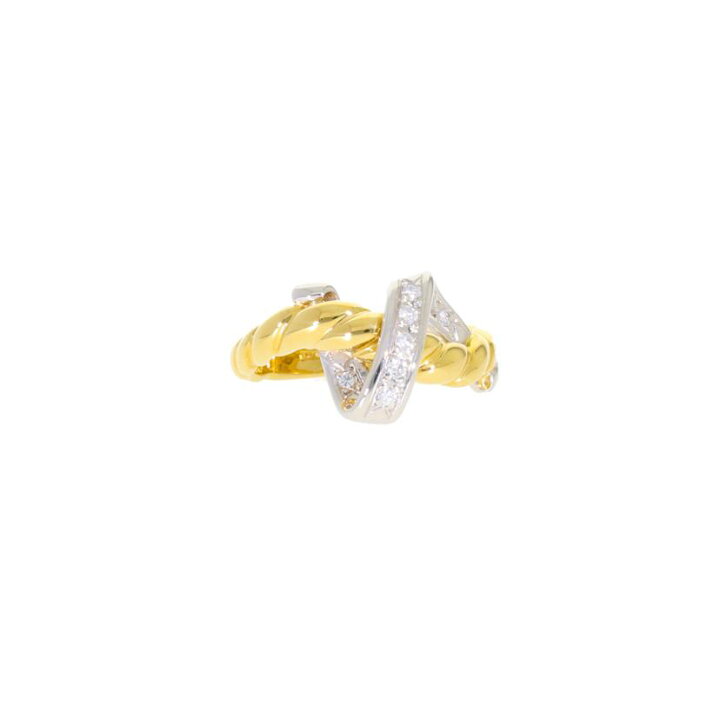 楽天市場】LANVIN ランバン/K18PT900ダイヤリング0.11ct/#11/Aランク  
