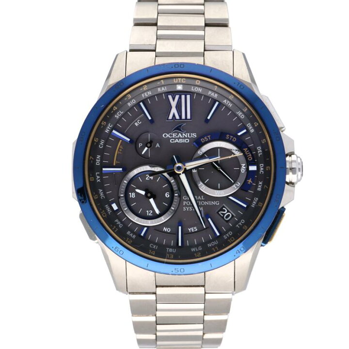 楽天市場】CASIO カシオ/オシアナス/GPSハイブリッド電波ソーラー/OCW  