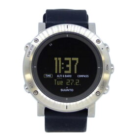 SUUNTO スント/コアブラッシュドスティール/クオーツ/SS020339000/163*******/メンズ時計/ABランク/64【中古】