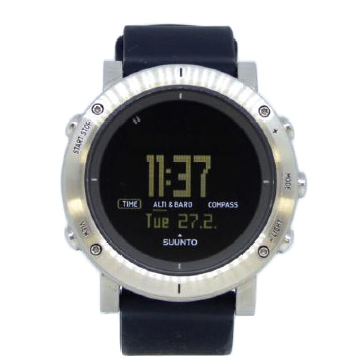 楽天市場】SUUNTO スント/コアブラッシュドスティール/クオーツ 