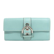 楽天市場】二つ折り財布 ブルー coachの通販 
