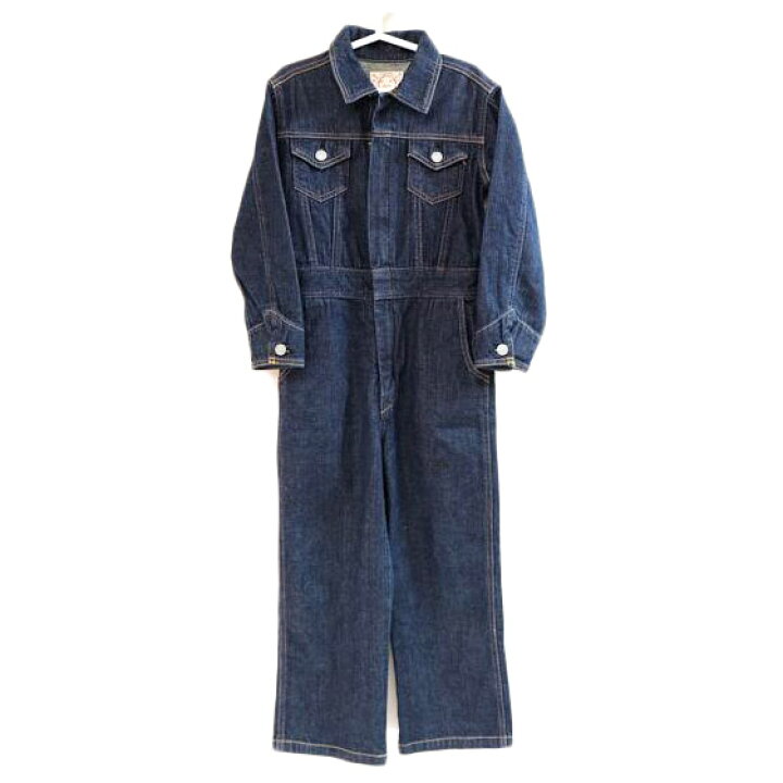 楽天市場】EVISU エヴィス/デニムツナギビッグカモメプリント黒/4/子供 