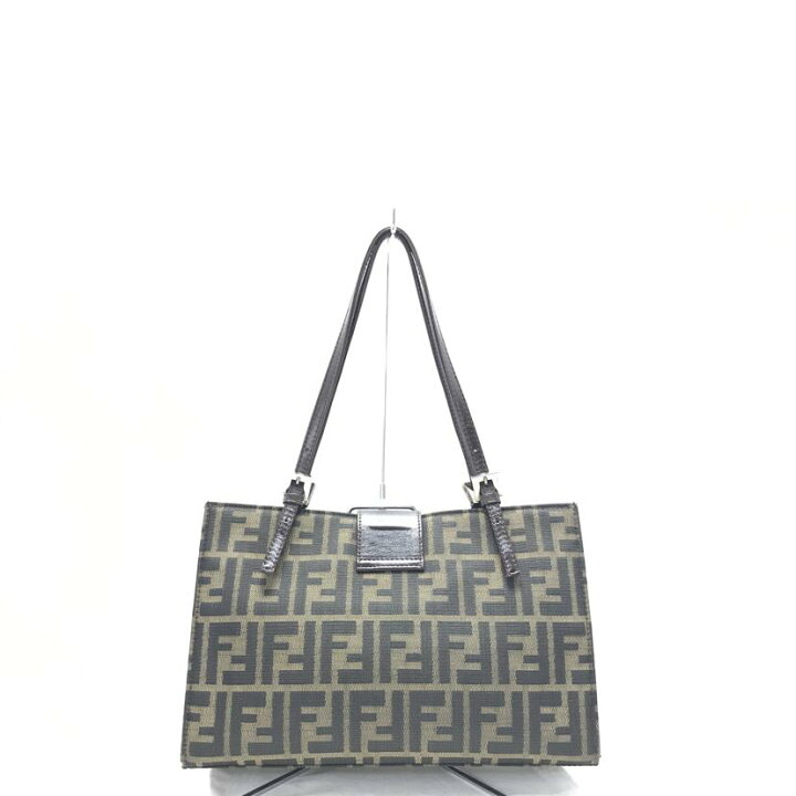 楽天市場】FENDI フェンディ/ズッカ柄 ハンドバック マンマバケット  