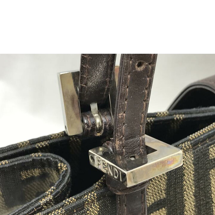 楽天市場】FENDI フェンディ/ズッカ柄 ハンドバック マンマバケット  