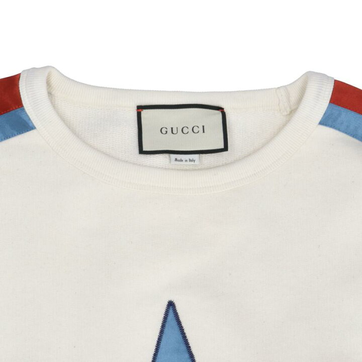 楽天市場】GUCCI グッチ/スタースウェットパーカー/ホワイト/#M/A 